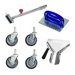 Refrigeration Shelves Casters and Parts
