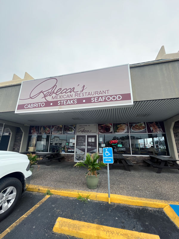 Rebecca's Mexican Restaurant Exterior
