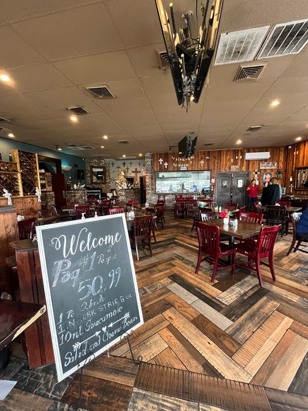 Rebecca's Mexican Restaurant Welcome