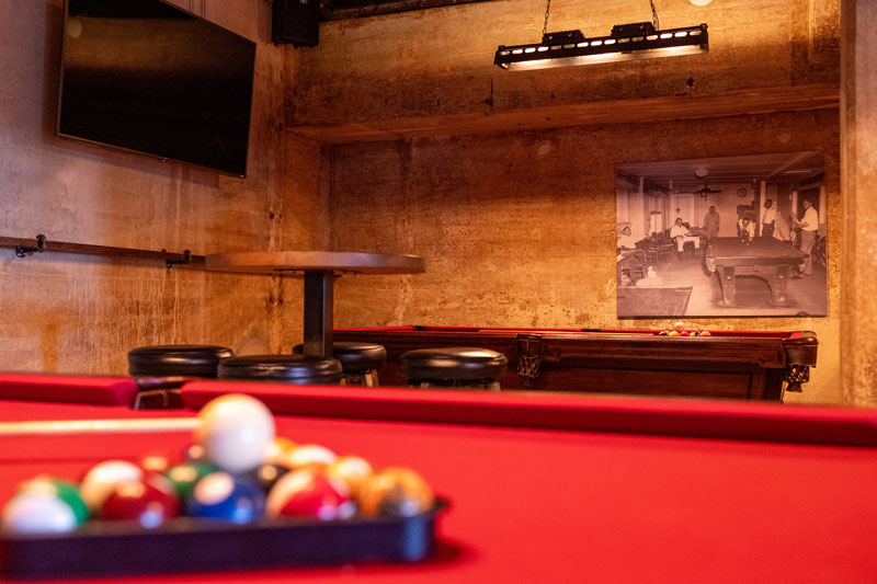 Get your pool game on at University Draft House