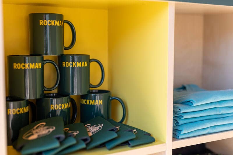 Buy some cool merch at ROCKMAN.