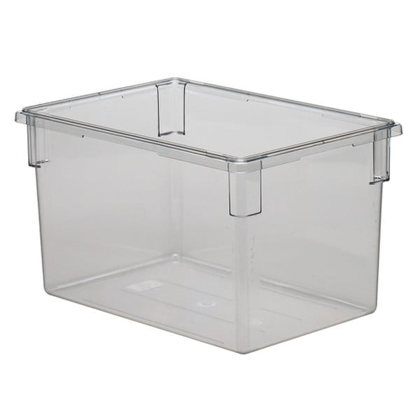 FOOD STORAGE BOX, FULL SIZE, 18 X 26 X 15, CLEAR