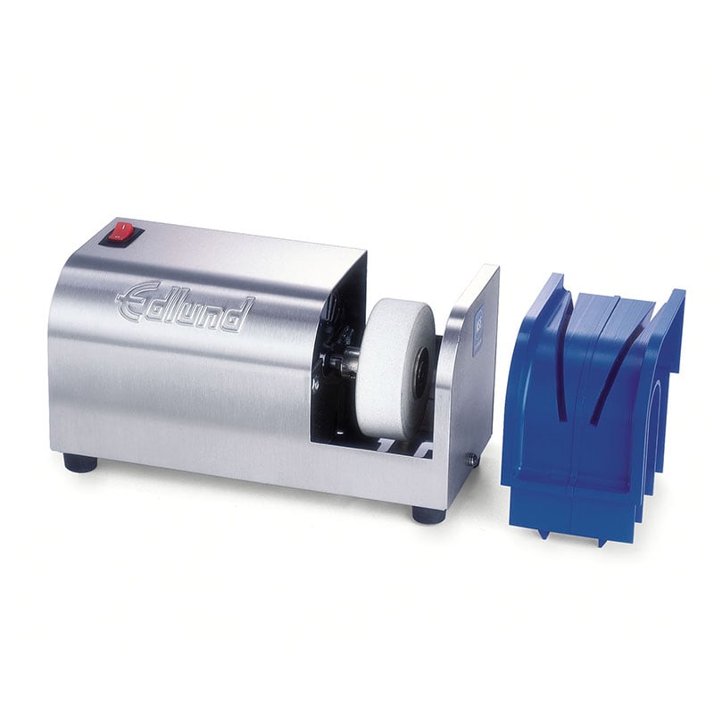 Edlund 401-230V Electric Knife Sharpener with Guides and Pressure Sensitive  Motor - Halls International - Specialists in Catering Equipment