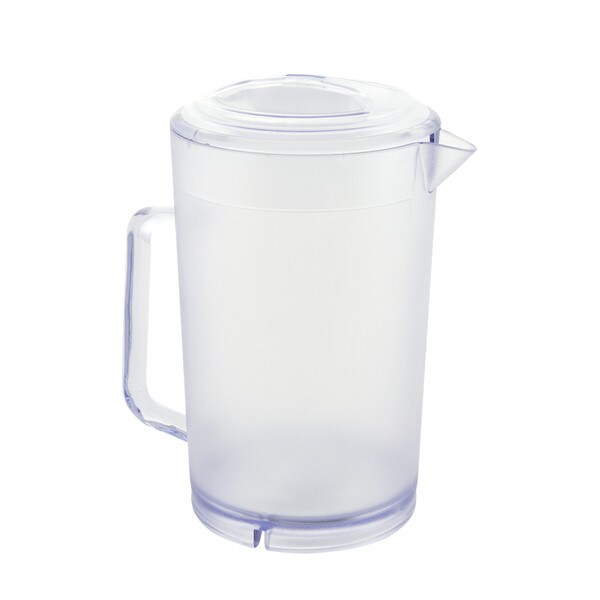 GET 64 Oz. Clear Plastic Pitcher with Lid, Dishwasher Safe, Break  Resistant, for