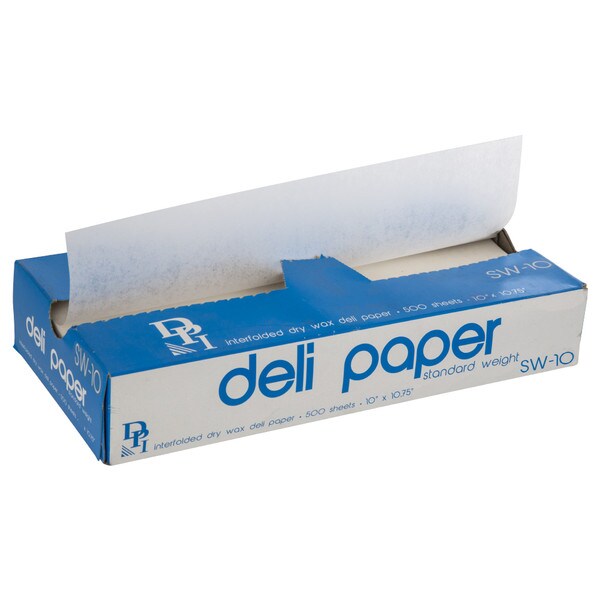 Millennium Packaging 374 Deli Paper 10 x 10.75 - Box of 500