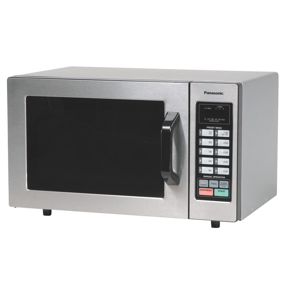 Panasonic NE-1054F - Microwave oven - 0.8 cu. ft - 1000 W - stainless steel