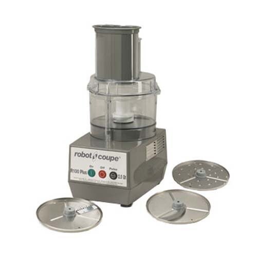 Robot Coupe R101 PLUS Commercial Food Processor, 3/4 HP, 2.5 Qt.