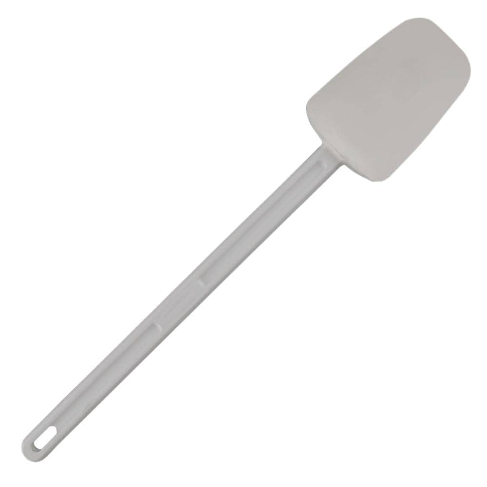 Rubbermaid Spoon-Shaped Spatula, 16 1/2 in, White