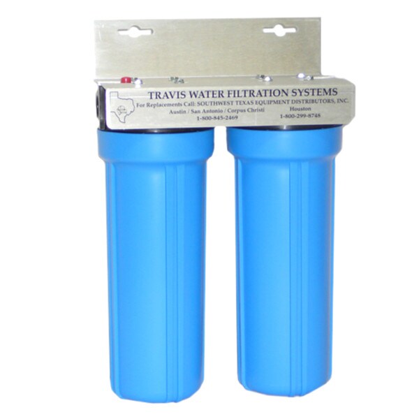 Travis Water Filters 102-DSP Dual Water Filter System, 10 Inch