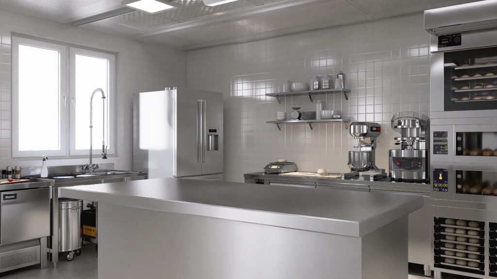 commercial kitchen