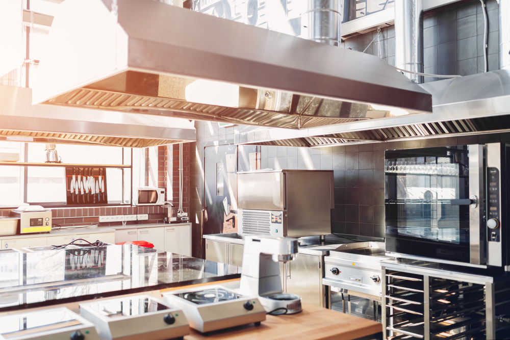 Standardized commercial kitchen equipment package for multiple restaurant locations.